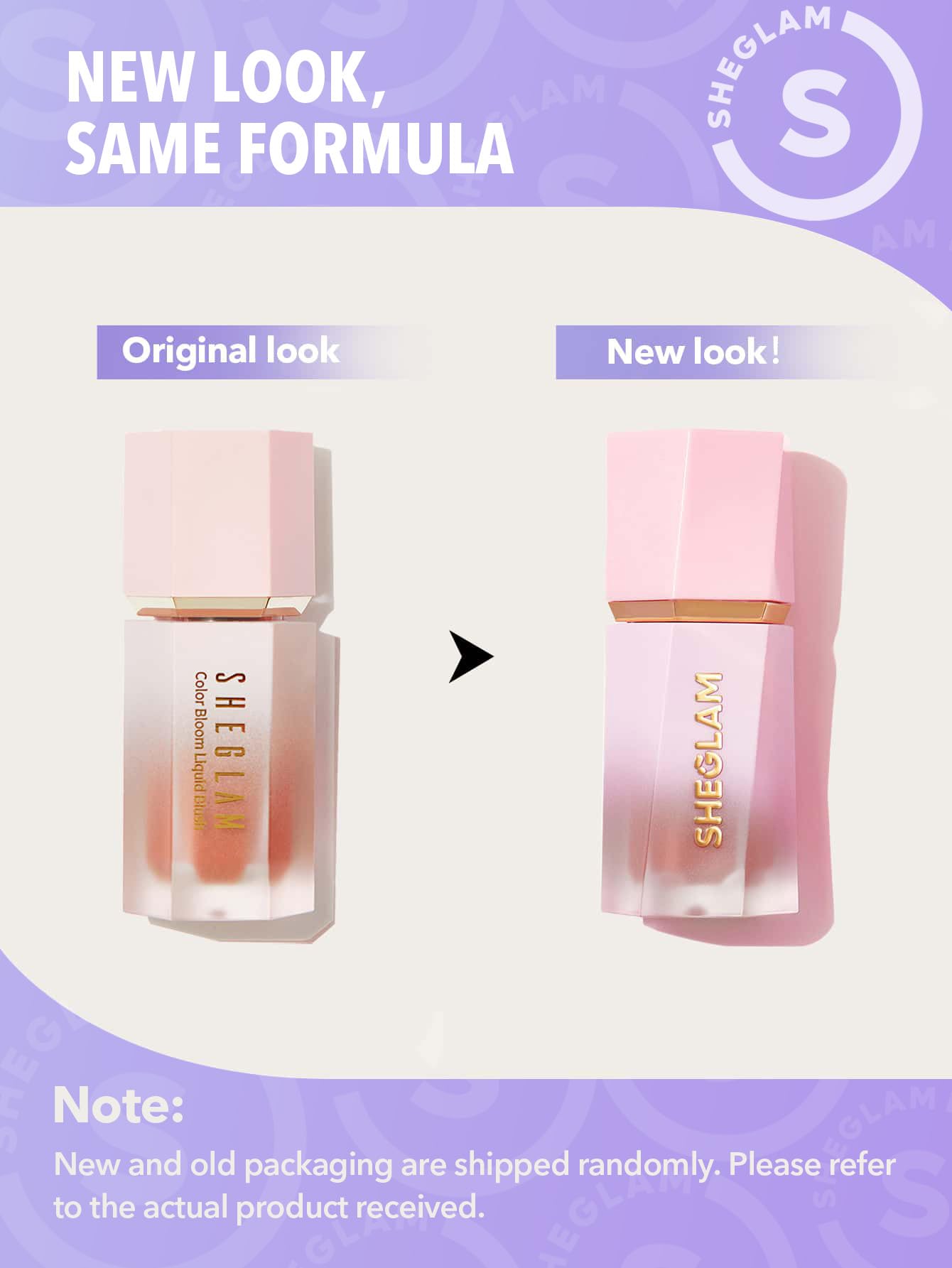 SHEGLAM Color Bloom Dayglow Liquid Blush Makeup for Cheeks Shimmer Finish - Devoted
