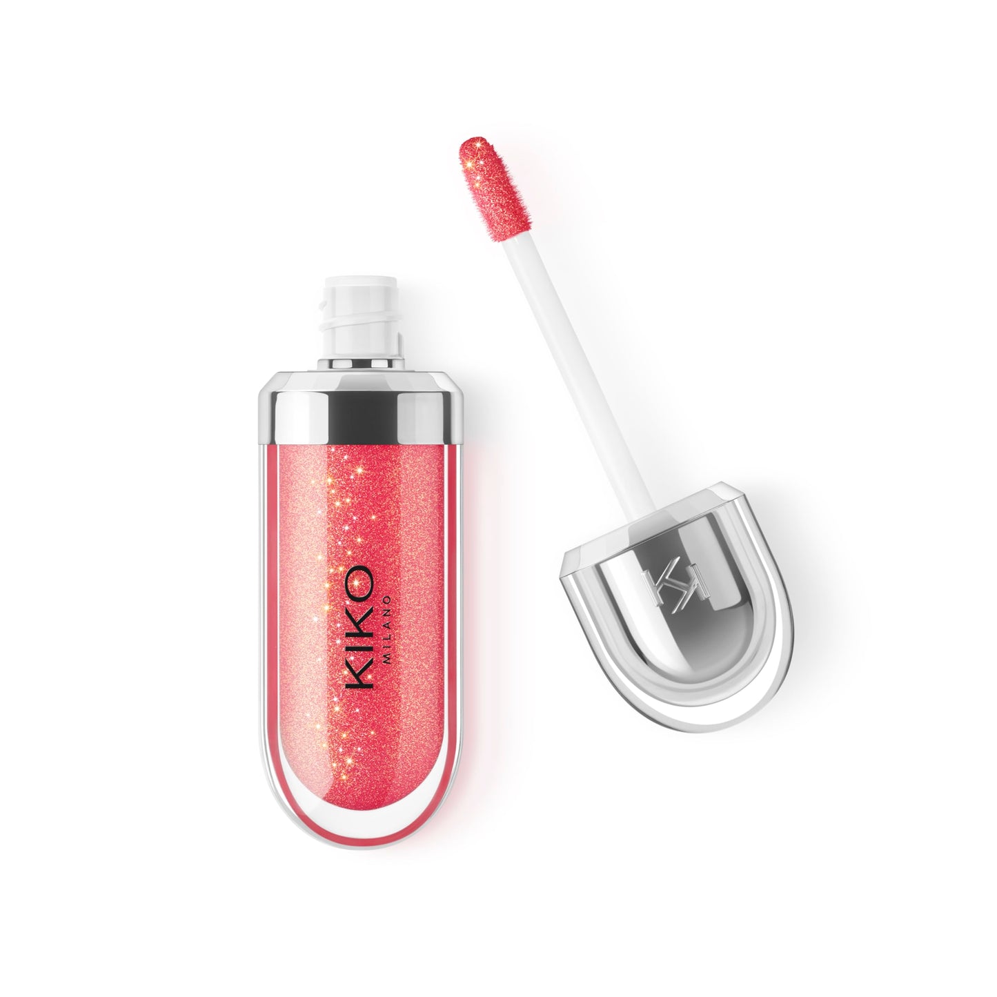 KIKO Milano 3D Hydra Lip Gloss – High Shine, Hydrating, Plumping, Non-Sticky, Moisturizing Lip Makeup – 11 Golden Red – 6.5ml