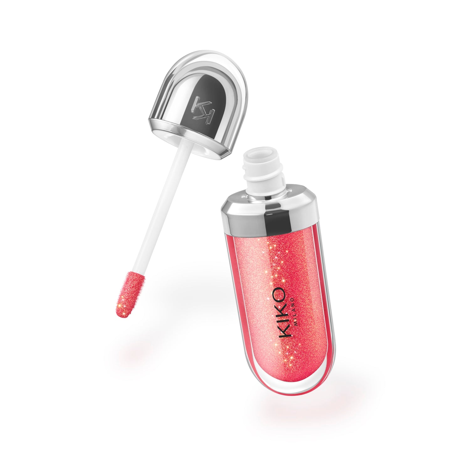 KIKO Milano 3D Hydra Lip Gloss – High Shine, Hydrating, Plumping, Non-Sticky, Moisturizing Lip Makeup – 11 Golden Red – 6.5ml