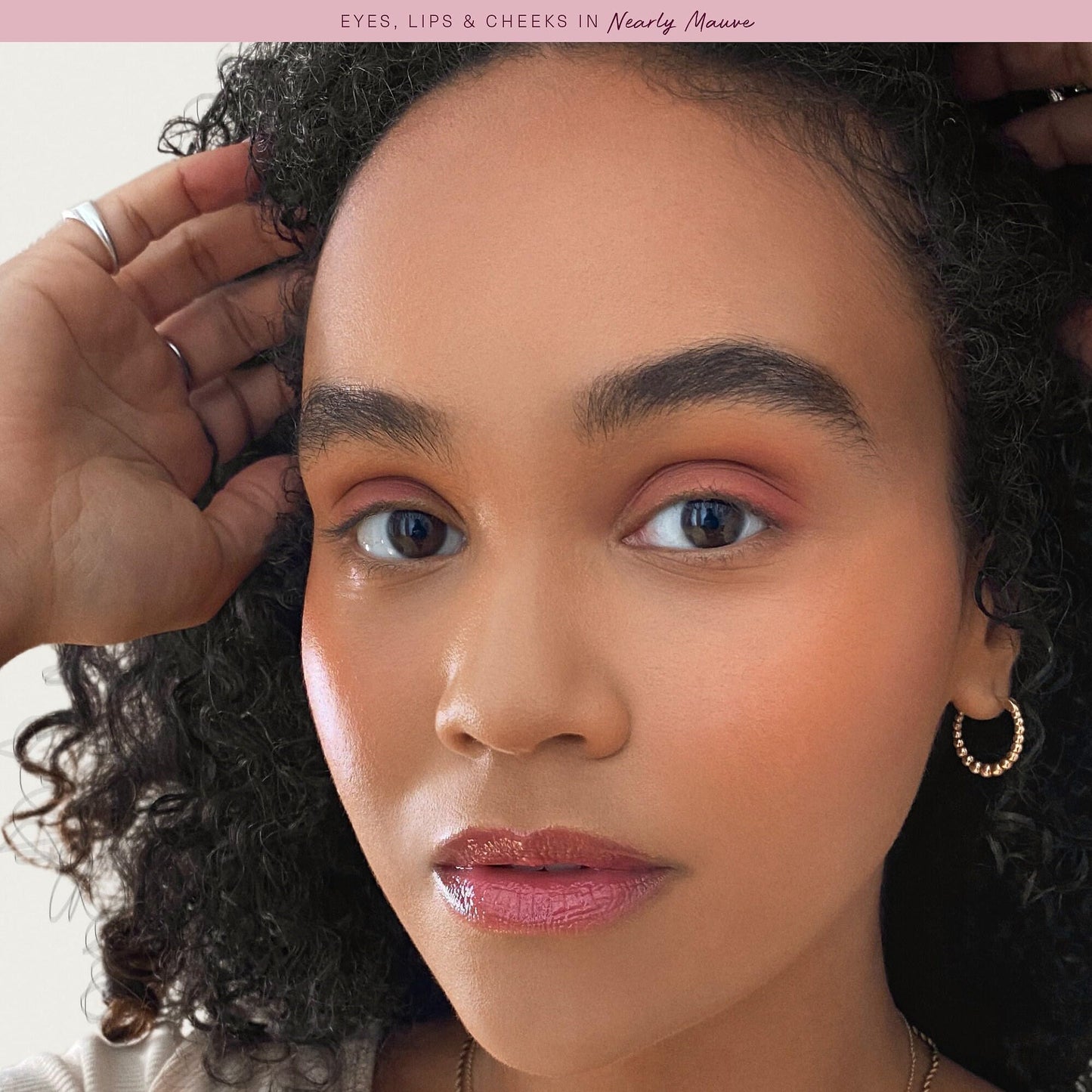 Rare Beauty stay Vulnerable Melting Cream Blush-Nearly Mauve