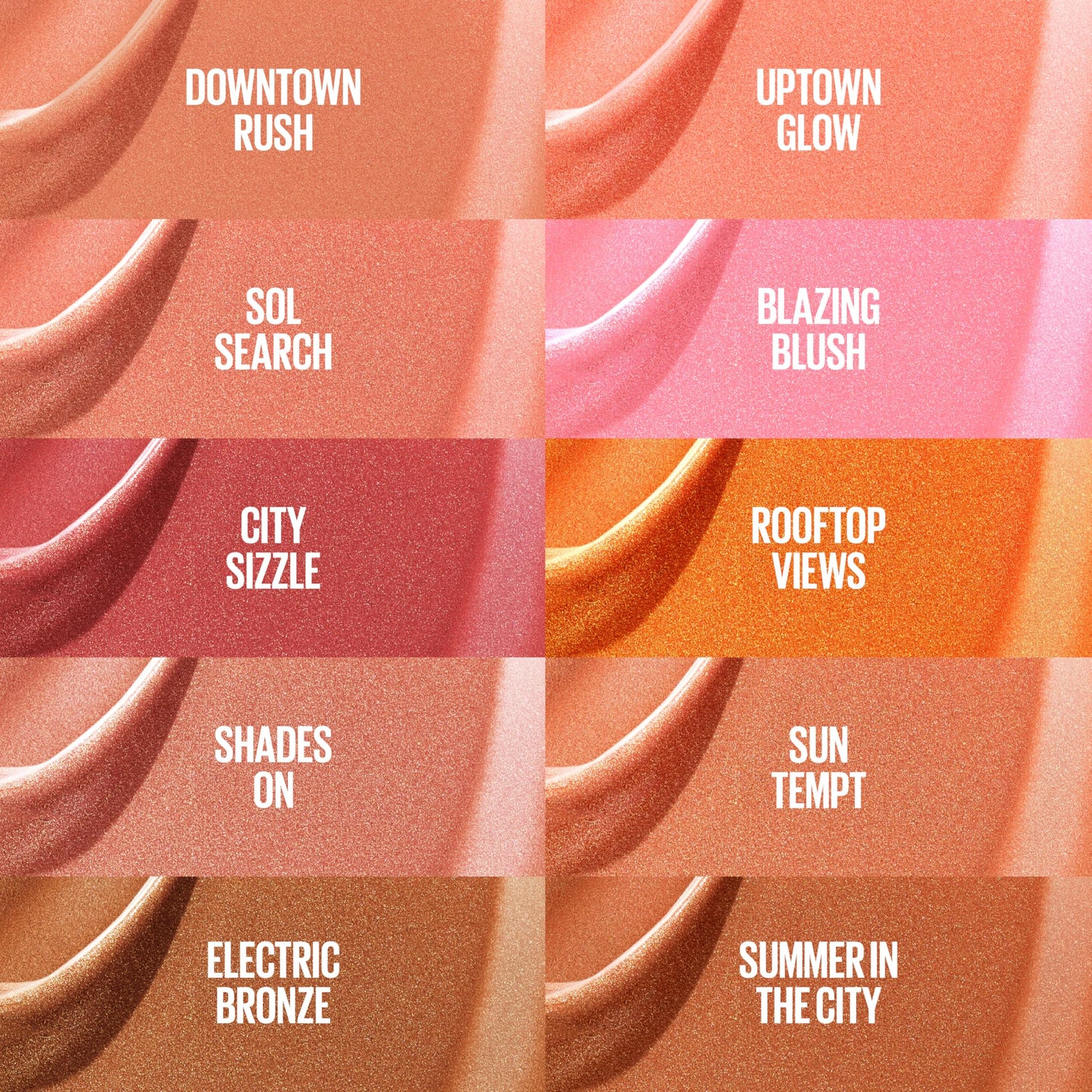 Maybelline Sunkisser Multi-Use Liquid Blush and Bronzer, Blendable, Longwear, Glowy Make Up, City Sizzle, 1 Count