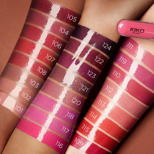 KIKO Milano Unlimited Double Touch 113, Liquid Lipstick With A Bright Finish In A Two-Step Application. Lasts Up To 12 Hours. No-Transfer Base Colour
