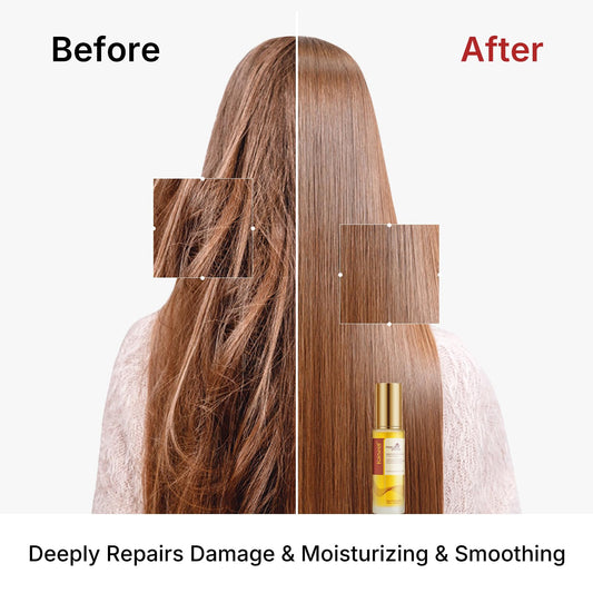 Karseell Moroccan Argan Oil for Hair Healing Cold Pressed Weightless Argan Oil Hair Serum for Dry Damaged Hair 50ml