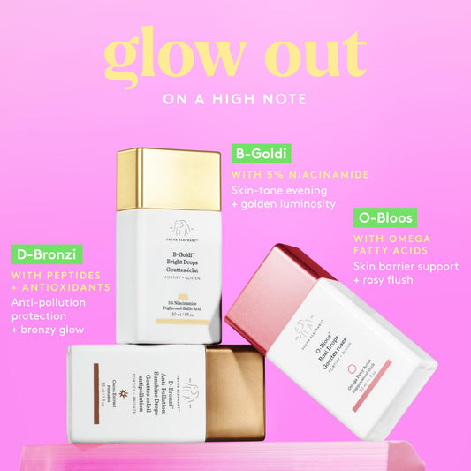 Drunk Elephant D-Bronzi Sunshine Drops - 30 ml/1 fl oz - Bronzing Color Serum Drops - Clean Clinical Skincare - Cruelty-Free - Dermatologist-Tested - Free of Essential Oils, Silicones, and Fragrance